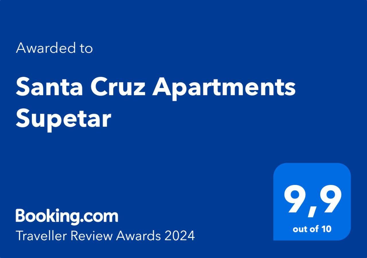 Santa Cruz Apartments Supetar Dış mekan fotoğraf